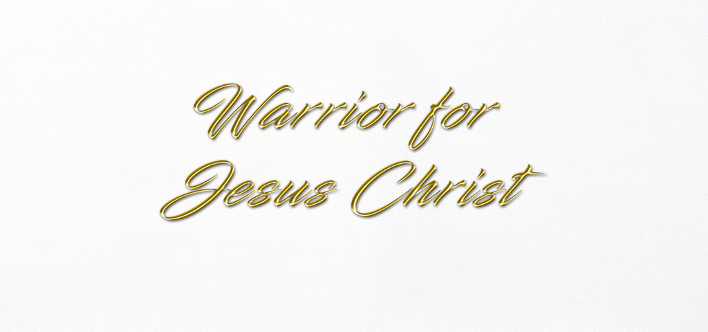 White Faux (Warrior for Jesus) PROOF